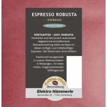 Espresso Robusta entcoffeiniert